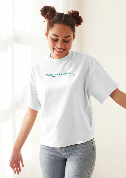 Walk Barefoot in the Grass Tee